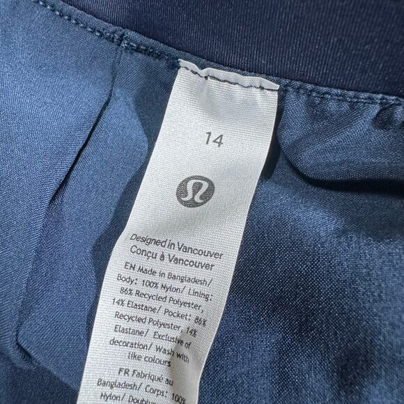 Lululemon License to Train Mid-Rise Lightweight Jogger True Navy Size 14 NWT - Picture 6 of 12